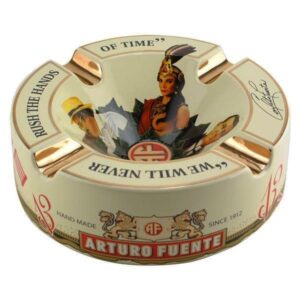 AF Ashtray Hands of Time CREAM